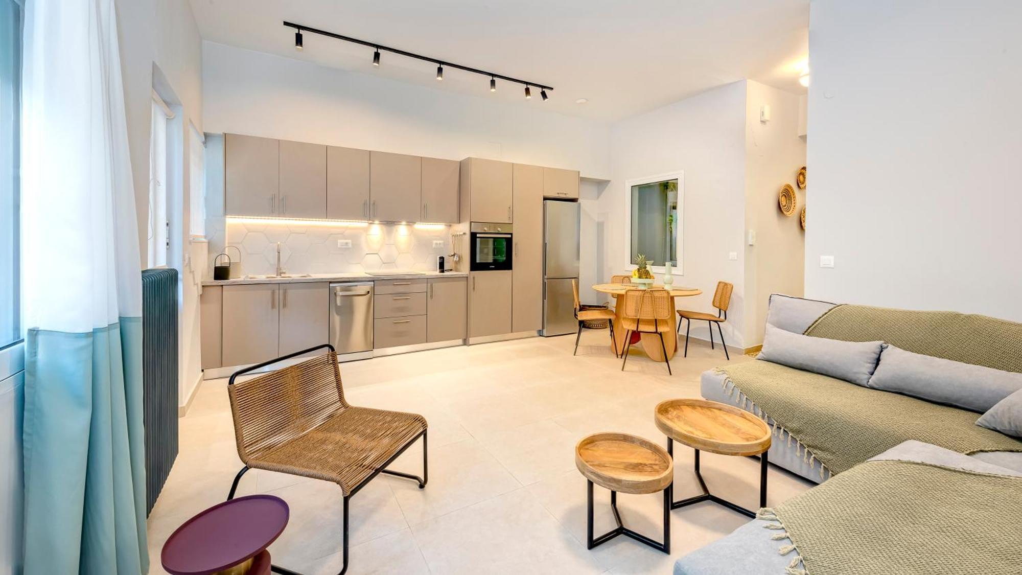Appartement Jasminestay - Two Bedroom With Backyard La Canée